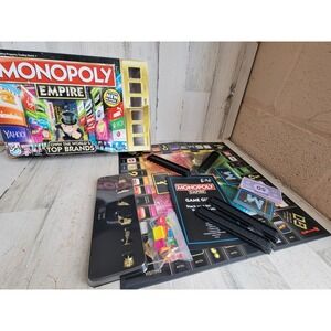 Monopoly NEW empire gold edition family game world top brands collectible